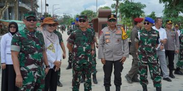 Kapendam VI/Mlw, Kolonel Kav Kristiyanto membenarkan terkait kunjungan tersebut.