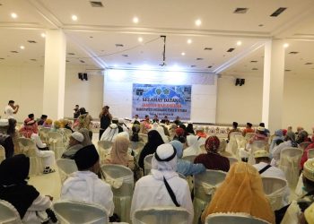 Wakapolres PPU Hadiri Penyambutan Jemaah Haji Kabupaten Penajam Paser Utara