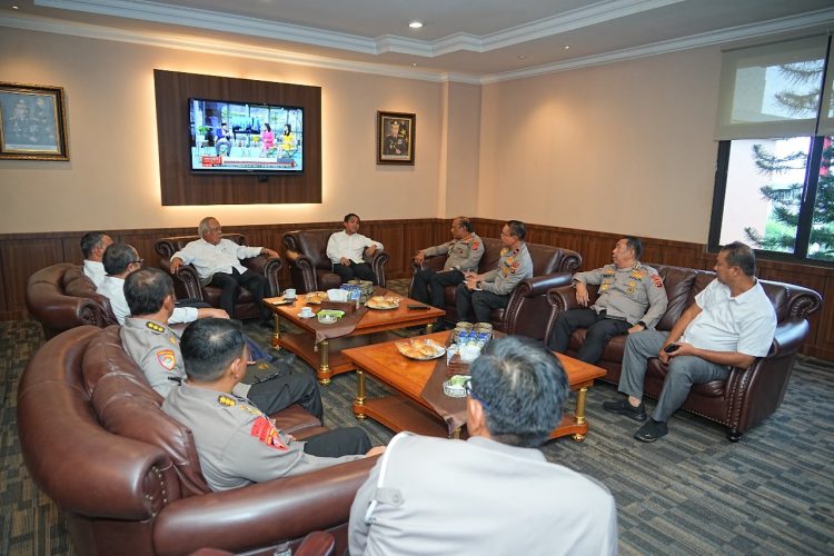 Menteri PUPR Audiensi dengan Kapolda Kaltim untuk Sinergi Pembangunan