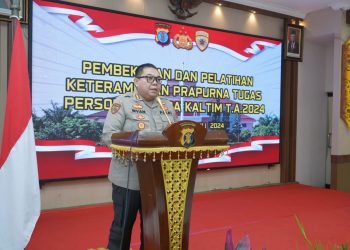 Pembekalan dan Pelatihan Keterampilan Prapurna Tugas Bagi Personel Polda Kaltim Tahun 2024