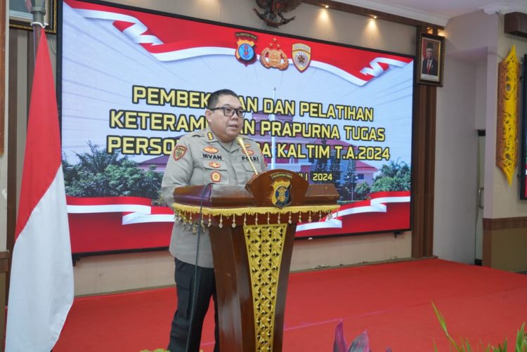 Pembekalan dan Pelatihan Keterampilan Prapurna Tugas Bagi Personel Polda Kaltim Tahun 2024