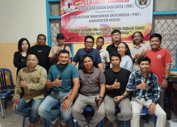 Selangkah lebih Maju, Ikatan Wartawan Banuanta (IWB) Kerjasama dengan PWI Berau Adakan Pelatihan Jurnalistik