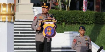 Wakapolda Kaltim Pimpin Apel Pagi, Ini Pesan nya