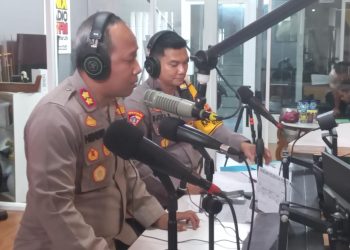 Melalui Onix Radio, Wakapolresta Balikpapan Sampaikan Kesiapan Pangamanan Pemilukada 2024