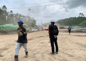 Jelang Upacara HUT RI Ke-79, Satgas Ops Nusantara Mahakam Gelar Patroli Rutin Guna Amankan Pembangunan IKN