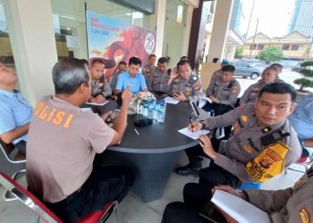 Polresta Balikpapan Gelar Rapat Pemantapan Kesiapan PAM VVIP.