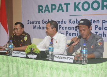 Rapat Koordinasi Sentra Gakkumdu Penanganan Pelanggaran Pidana Pada Pilkada 2024