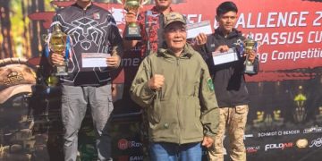 Harumkan Nama Polda Kaltim, Bharatu Eka Raih Juara 1 Lomba Menembak KSC Steel Challenge Dangrup 2 Kopassus Cup