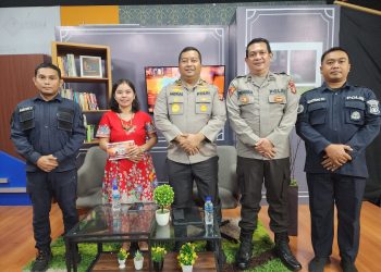 Biro Ops Polda Kaltim Hadiri Talkshow Ngobrol Pintar Dengan BTV Bahas Pengamanan Jelang HUT RI ke-79