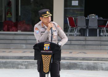 Jelang Pengamanan Rangkaian Upacara HUT RI Ke-79 Di IKN, Polda Kaltim Bersama Jajaran Menggelar Apel Gelar Pasukan