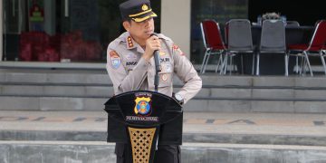 Jelang Pengamanan Rangkaian Upacara HUT RI Ke-79 Di IKN, Polda Kaltim Bersama Jajaran Menggelar Apel Gelar Pasukan