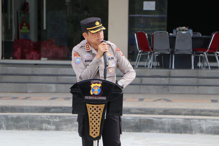 Jelang Pengamanan Rangkaian Upacara HUT RI Ke-79 Di IKN, Polda Kaltim Bersama Jajaran Menggelar Apel Gelar Pasukan