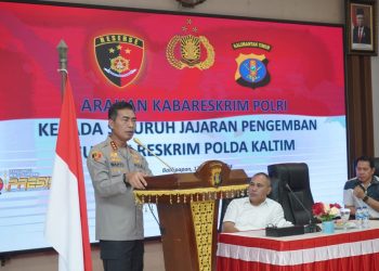 Kabareskrim Polri Berikan Arahan Khusus ke Jajaran Reskrim Polda Kaltim