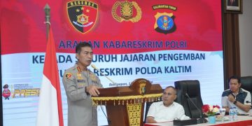 Kabareskrim Polri Berikan Arahan Khusus ke Jajaran Reskrim Polda Kaltim