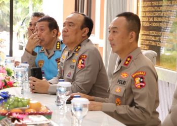Wakapolda Kaltim Sambut Hangat Kunjungan Kerja As SDM dan Kadiv Humas Polri