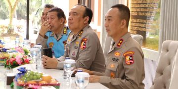 Wakapolda Kaltim Sambut Hangat Kunjungan Kerja As SDM dan Kadiv Humas Polri