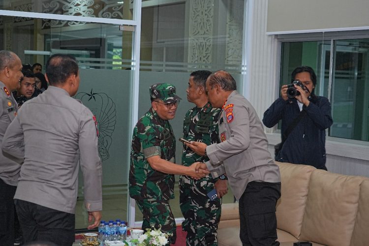 Polda Kaltim Hadiri Tactical Floor Game di Kodam VI/Mulawarman Dalam Rangka Pengamanan HUT RI Ke-79 di IKN