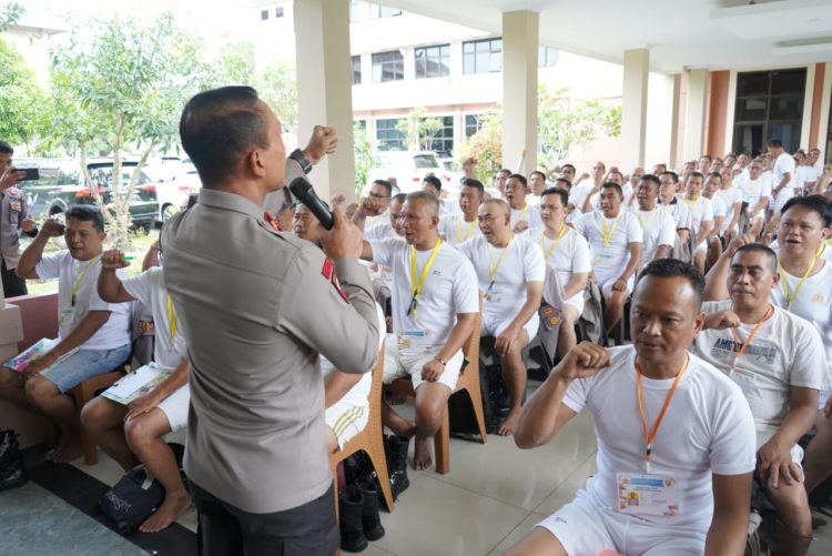  Beri Semangat dan Motivasi, Wakapolda Kaltim Tinjau Proses Seleksi Pendidikan Alih Golongan