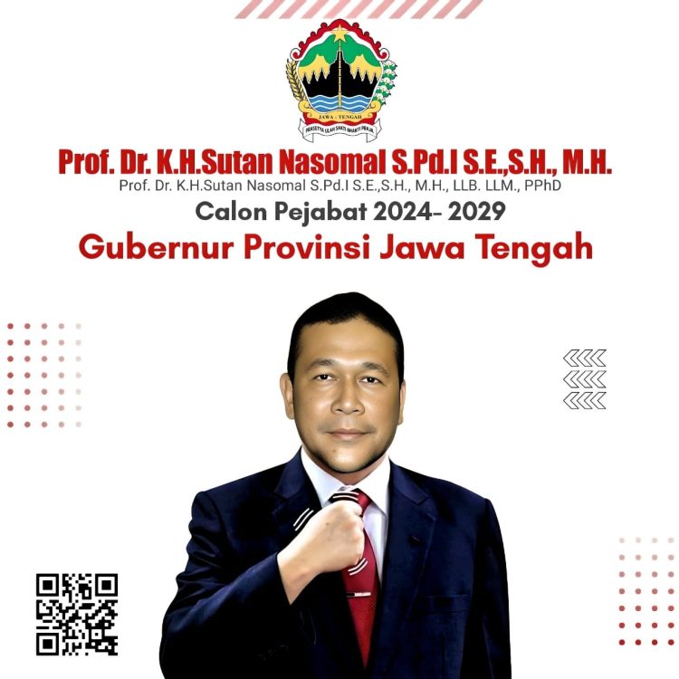 JAWA TENGAH HARUS DI PIMPIN OLEH AHLI EKONOMI PANCASILA DAN MAMPU MEMAKMURKAN MASYARAKAT JAWA TENGAH SECARA KESELURUHAN ADA DI SOSOK PROF SUTAN NASOMAL