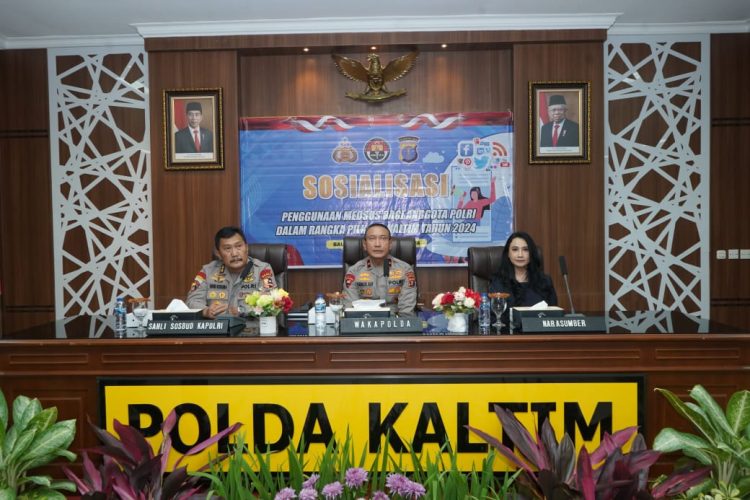 Jelang Pilkada Serentak 2024, Polda Kaltim Tingkatkan Pemahaman Media Sosial Bagi Anggota Polri