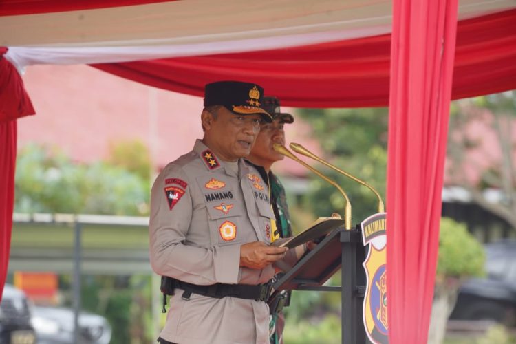 Pimpin Apel Gelar Pasukan Operasi Mantap Praja Mahakam 2024, Kapolda Kaltim Tekankan Netralitas Dalam Pelaksanaan Pilkada Serentak