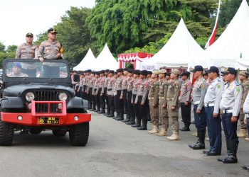 Polres Berau Siapkan 420 Personel untuk Amankan Pilkada 2024 Dalam Operasi Mantap Praja 2024