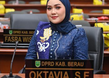 Oktavia.SE, Resmi Di lantik Sebagai Anggota DPRD Kabupaten Berau Periode 2024-2029