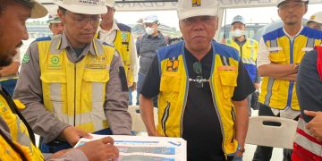 *Kapolres PPU Kawal Kunjungan Kerja Plt. Kepala OIKN dan Menteri Perhubungan Uji Coba Landasan Bandara VVIP IKN*