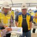 *Kapolres PPU Kawal Kunjungan Kerja Plt. Kepala OIKN dan Menteri Perhubungan Uji Coba Landasan Bandara VVIP IKN*