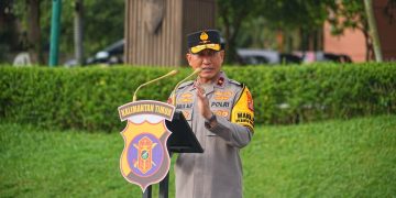 Pimpin Apel Pagi, Wakapolda Kaltim Ucapkan Terima Kasih Kepada Personel