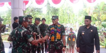 *Sasaran Rampung Semua, TMMD ke-121 Kodim 1003/Hulu Sungai Selatan Ditutup Pangdam VI/Mulawarman*