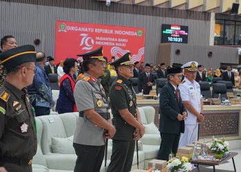 Kapolda Kaltim Hadiri Pelantikan Anggota DPRD Kaltim Periode 2024 – 2029