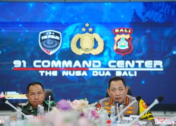 *Kapolri : TNI-Polri Bersinergi Jamin Keamanan KTT IAF di Bali*