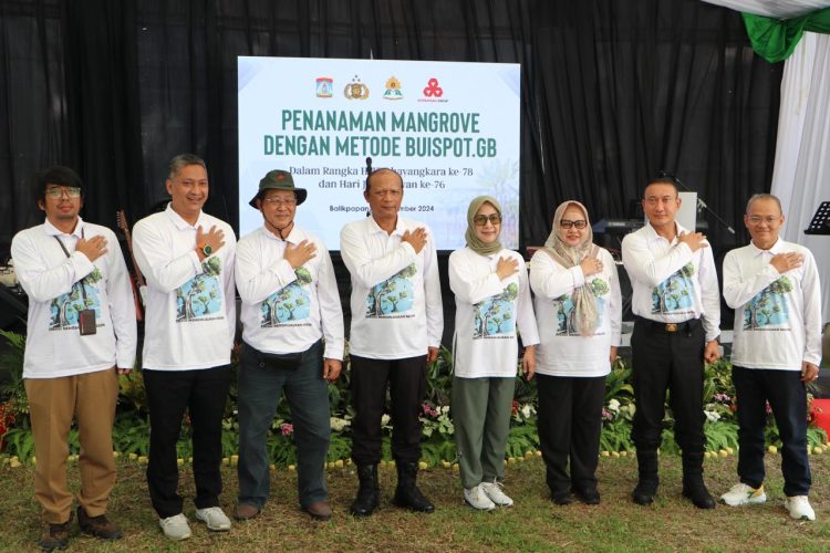 Wujudkan Kepedulian Terhadap Lingkungan, Polda Kaltim Gelar Penanaman Pohon