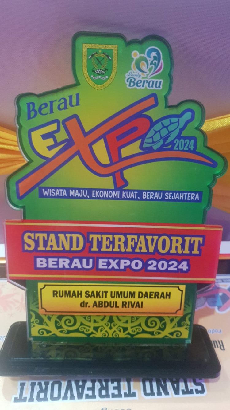 RSUD Abdul Rivai Raih Stand Terfavorit Dalam Kegiatan Expo 2024
