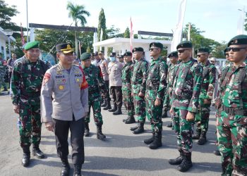 Karo Ops Polda Kaltim Pimpin Apel Siaga Pengamanan Kunjungan Presiden RI di Kaltim