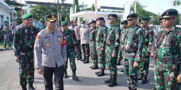 Karo Ops Polda Kaltim Pimpin Apel Siaga Pengamanan Kunjungan Presiden RI di Kaltim