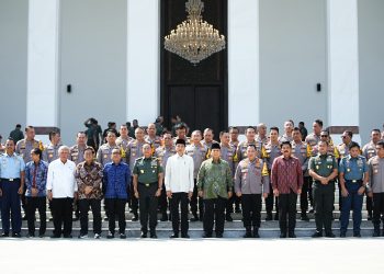 Kapolda Kaltim Ikuti Pengarahan TNI-Polri Oleh Presiden Joko Widodo