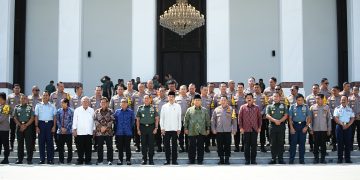 Kapolda Kaltim Ikuti Pengarahan TNI-Polri Oleh Presiden Joko Widodo