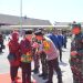 Kapolda Kaltim Hantarkan Presiden RI, Wakil Presiden RI dan Menteri Pertahanan di Bandara VIP SAMS Balikpapan