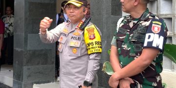 Kapolresta Balikpapan Pimpin Langsung Pengamanan Kunjungan Presiden RI dan Wakil Presiden RI 