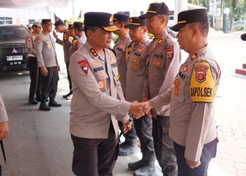 Kapolda Kaltim Adakan Coffee Morning Bersama Kapolres Paser dan Jajaran Polda di Polres Paser