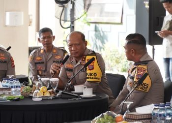 Kapolda Kaltim Adakan Coffee Morning Bersama Kapolres Paser dan Jajaran Polda di Polres Paser
