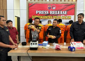 Berantas Narkotika, Polda Kaltim Musnahkan Barang Bukti Sabu-Sabu Seberat 2 Kg