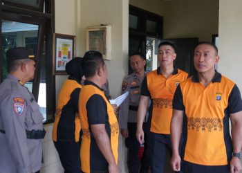 Optimalkan Kinerja, Wakapolda Kaltim Cek Penjagaan Mapolda