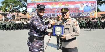 Wujud Nyata Sinergi TNI-Polri untuk Masyarakat, Wakapolda Kaltim Hadiri Baktikes di Kodam VI/MLW