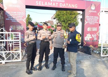 Polresta Balikpapan Gelar Simulasi Pengamanan Jelang Pemilukada 2024