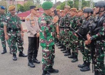 1.200 Personel Gabungan TNI POLRI Dilibatkan Untuk Mengamankan Kunjungan Presiden di Kabupaten Berau