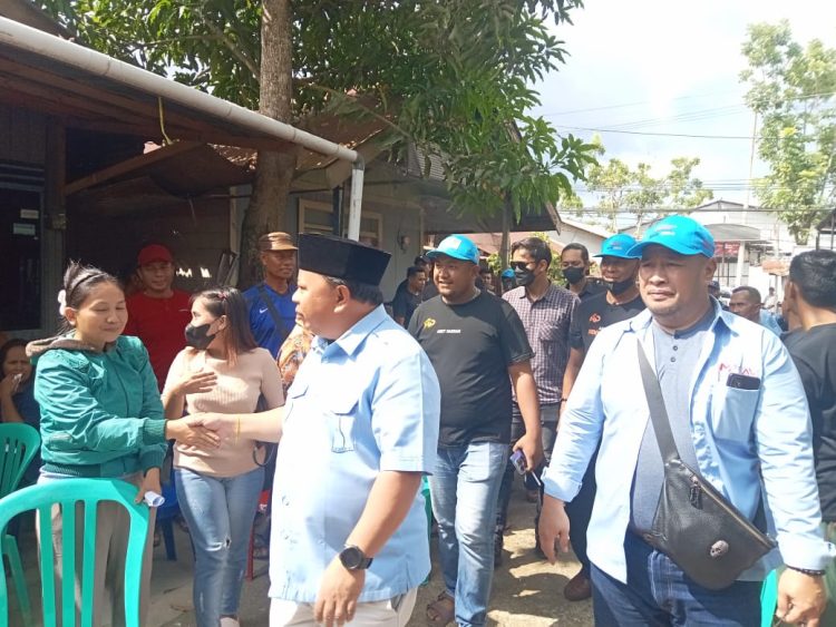 Pilkada Berau, Madri Pani (MP) Calon Bupati Silaturahmi Dengan Warga di Gang Keluarga Sei – Bedungun