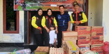 PERISAI BORNEO NUSANTARA PEDULI SALURKAN BANTUAN KEMANUSIAAN